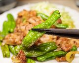 豚とシシトウの生姜焼き作り方9写真