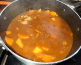 カレーのトッピングにスライスりんごの提案作り方1写真