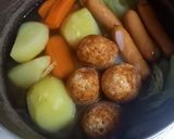 たっぷり野菜と明石焼き風ポトフ作り方7写真