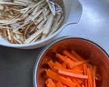 レンチンできんぴらごぼう作り方1写真