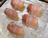 マッシュポテトのベーコン巻き焼き作り方6写真