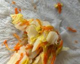 白菜卵サラダ作り方5写真