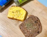 パウンドケーキdeガーリックトースト作り方4写真
