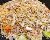 包丁を使わない!鶏肉と海鮮の塩焼きそば作り方8写真