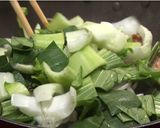 チンゲンサイの豚キムチ丼【食遺産】作り方6写真