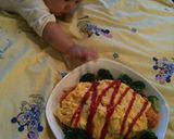 ●基本Bigオムライス&ネギスープ作り方11写真