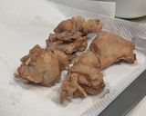 鶏もも肉の唐揚げ(米粉使用)作り方7写真