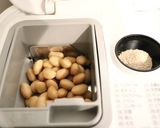 小麦グルテン不使用★大豆水煮入り米粉パン作り方2写真