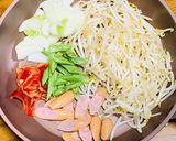 もっちり♡焼きそば天かす入り⭐︎コツあります⭐︎作り方2写真