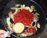 なすトマトソースパスタ♪簡単ベーコン作り方6写真