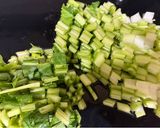 🌱かぶの葉っぱとちりめんじゃこ作り方1写真