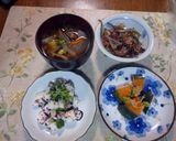 夏の赤だし!松山あげと揚げ茄子と茗荷作り方28写真