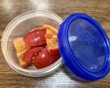 【糖尿病弁当】トマト　53kcal作り方3写真