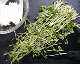 簡単!長いもと豆苗のサラダ作り方3写真