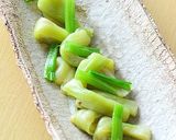 レンジで簡単 翡翠なすと生ハムの前菜♪作り方5写真
