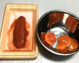 焦がしバターの明太カルボナーラ作り方1写真
