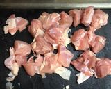 シュクメルリ(鶏のにんにくミルク煮)作り方1写真
