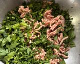 春菊餃子　サーモンXO醬作り方2写真