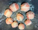 豚肉巻きおにぎり簡単です作り方4写真