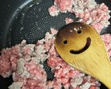 簡単 厚揚げともやしと小松菜のそぼろ炒め作り方3写真