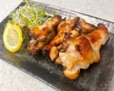 手羽元の塩麴レモン焼き作り方5写真