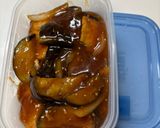 【簡単夕食】柔らか鶏胸肉とトロトロ茄子の酢鶏作り方8写真