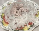 今日の晩御飯♡ズッキーニと玉葱の豚しゃぶ作り方6写真
