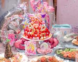 プリキュアバースデー♡いちごツリーケーキ作り方8写真