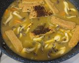レトルトカレーうどん 水増しレシピ作り方6写真