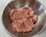 四川風　豚ロースの香辣トマト炒め作り方1写真