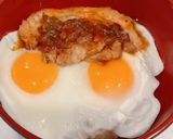 炙りチャーシュー目玉焼き丼作り方7写真