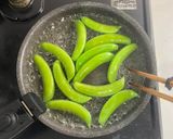 スナップエンドウの下ごしらえと塩茹で作り方3写真