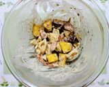 簡単野菜たっぷり！れんこんとさつまいもデリサラダ作り方9写真