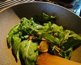 ギョニソを美味しく食べたくて小松菜卵炒め作り方3写真