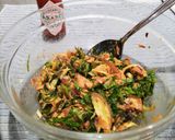 簡単過ぎ！サバ缶の香味野菜和え✨作り方3写真