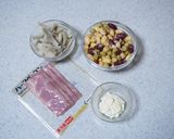 パパッとごぼうとミックスビーンズのサラダ作り方1写真