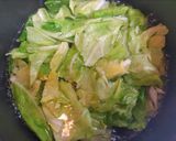 簡単！今夜の夕食春キャベツ豚しゃぶサラダ作り方4写真