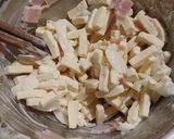 高野豆腐ベーコン新玉ねぎマヨネーズサラダ作り方2写真