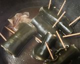 昆布巻き☆かんぴょう不要☆鶏胸肉☆お弁当作り方2写真