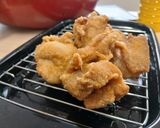 マヨで下味！ジュ－シ－米粉から揚げ三種味作り方4写真