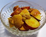 さつまいもとドライマハチャノックマンゴーの塩煮作り方12写真
