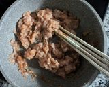 甘酒みそ風味の鶏そぼろ丼作り方3写真