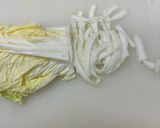 余り野菜で!白菜と豚バラの中華風スープ作り方1写真