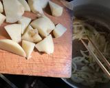 豆とタマネギとじゃがいものスープ作り方6写真