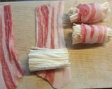 お弁当にも♪えのきの味噌バター豚肉巻き作り方3写真
