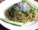 【 しらす青じそジェノベーゼパスタ 〗作り方5写真