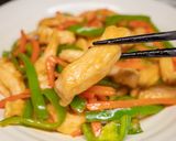 鶏胸肉の青椒肉絲っぽい炒めもの作り方9写真