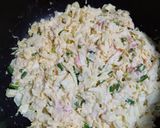 豆腐たっぷりヘルシーお好み焼き！作り方5写真