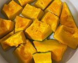 ホクホク甘い！かぼちゃの煮物作り方1写真