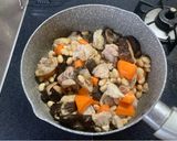 鶏肉と大豆の炒め煮✨作り方4写真